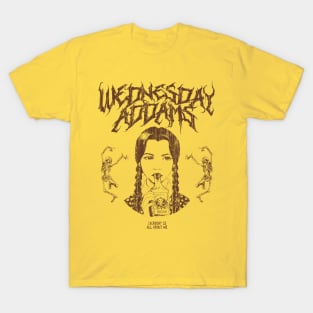 Wednesday Addams Metal T-Shirt